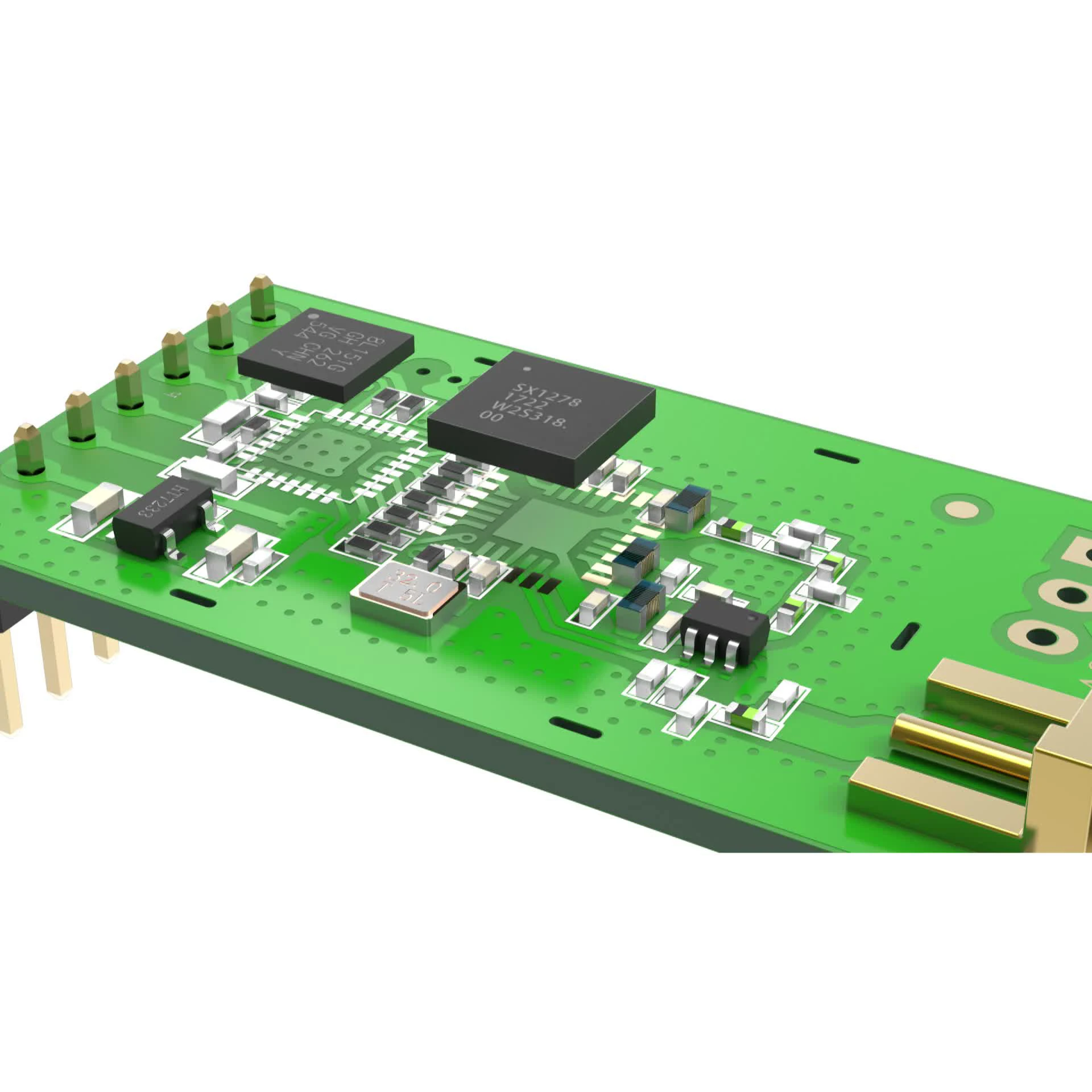 1 пара 433 МГц SX1278 LORA беспроводной радиочастотный модуль 100 МВт 3000 м дальнее