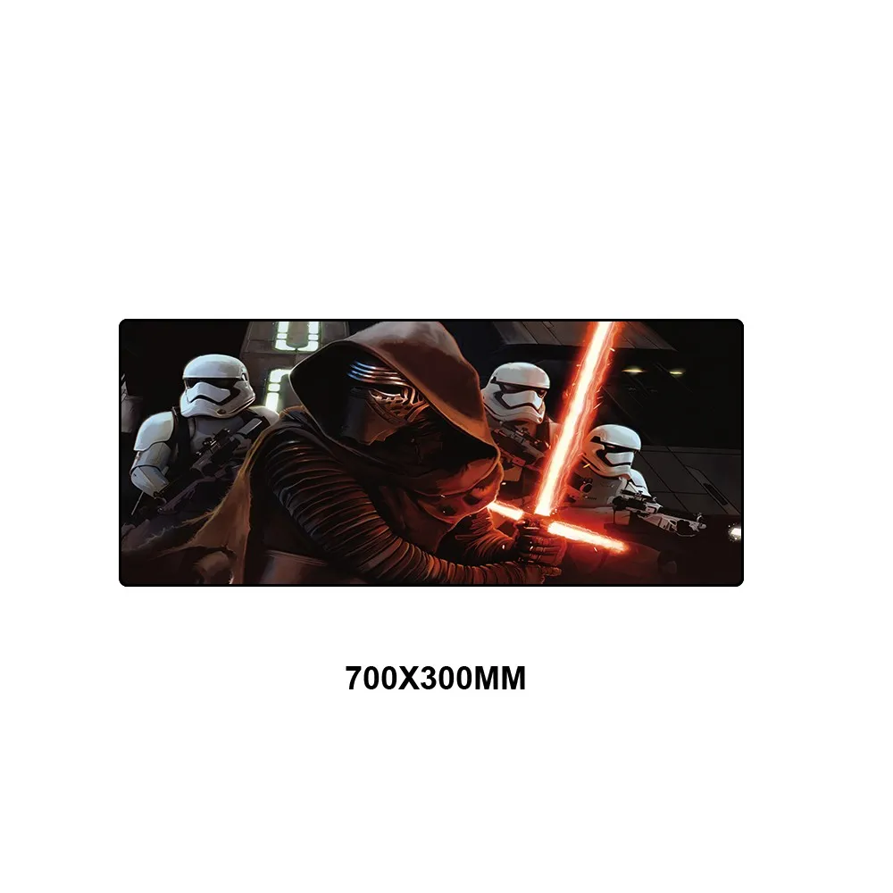 StarWars-073 Star Wars 70x30 см большой игровой коврик для мыши с клавиатурой компьютерный игровой планшет Настольный коврик для мыши с блокировкой края XL офисные коврики для мыши - Цвет: StarWars-073