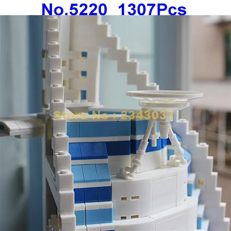 8018/5220 1307 шт. игрушечные строительные блоки для всемирно известной архитектуры