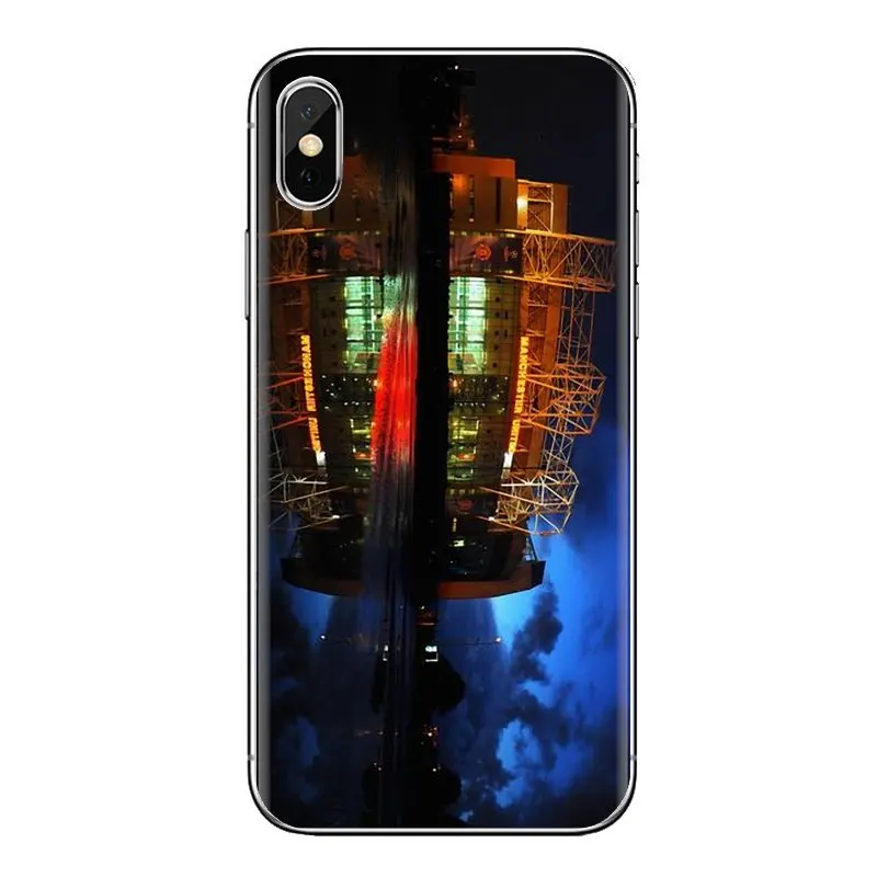 Манчестерский старый стадион Trafford для Xiaomi Redmi 4 3 3S Pro mi 4i 4C 5 5s Max Note 2 силиконовый