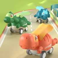 montessori dinosaurs cars toys for baby boys 1 to 2 years birthday gift educational toy cars games child toddlers baby model car