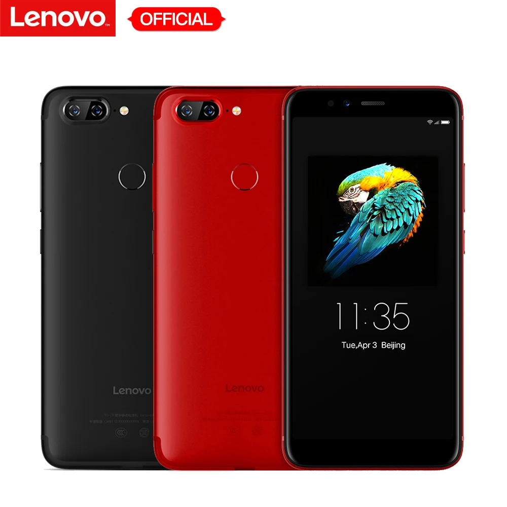 Lenovo S5 K520, 4 Гб ОЗУ, 64 Гб ПЗУ, мобильный телефон, двойной, задний, 13 МП+ передний, 16 МП, фронтальный, ID, 18:9, полный экран, 4 K, видео, смартфон