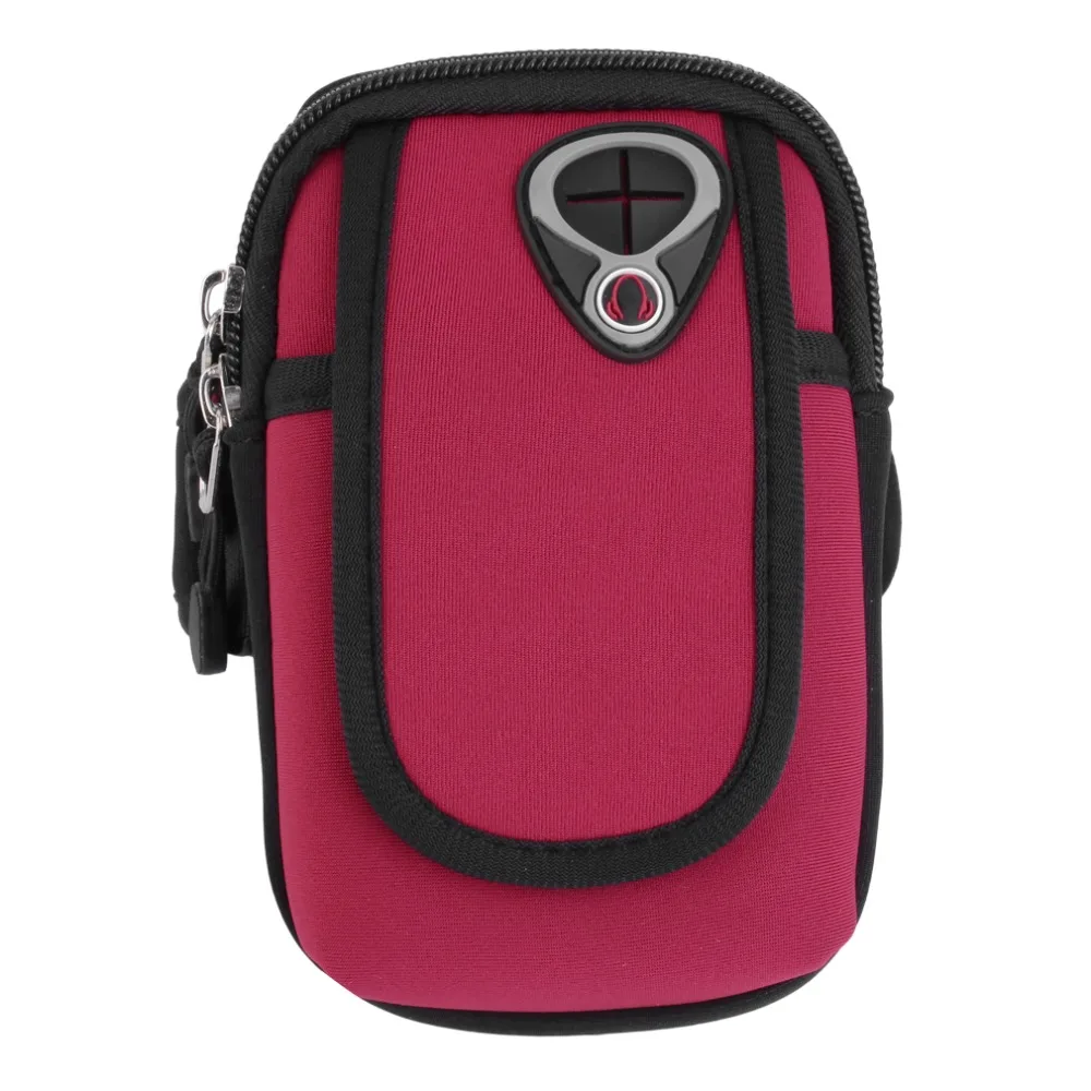 

5.5 Universal Nylon Mobile Phone Armband Outdoor Gym Sports Running Gear Wrist Bag Arm Set Case Cover For Iphone 4 5 6s Samsung