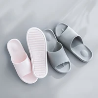 new simple unisex slippers men and women casual slipper flip flops indoor home slippers non slip bathroom slides pantuflas 2020