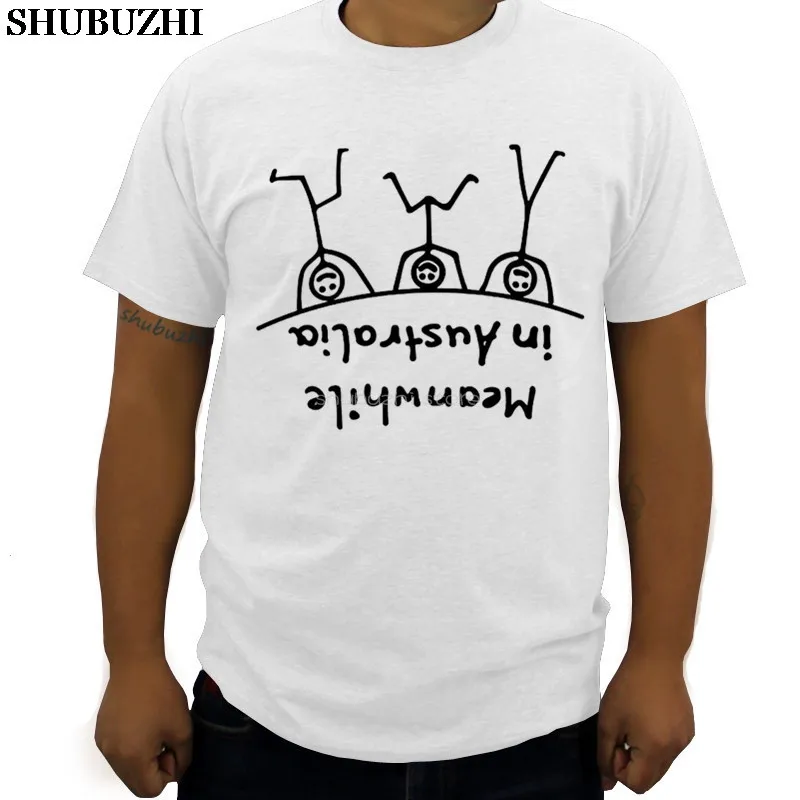 Прямая поставка Мужская футболка shubuzhi из Австралии роскошная брендовая летняя
