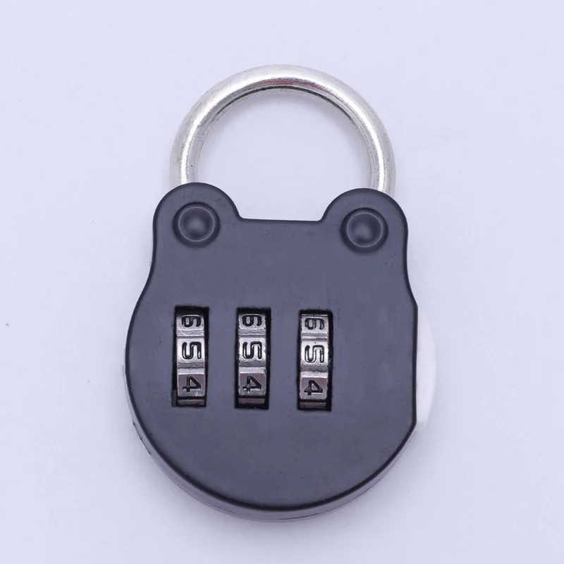 Комбинированный треугольный Дорожный чемодан багажный замок с цифрой паролем из