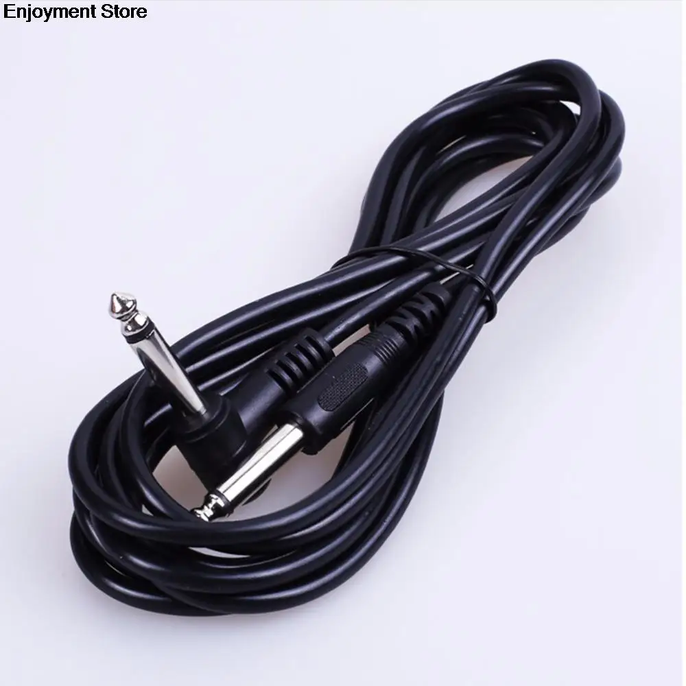 10FT гитары-Amp Кабель Электрогитары усилитель 3m шнур провод черный нашивка в виде