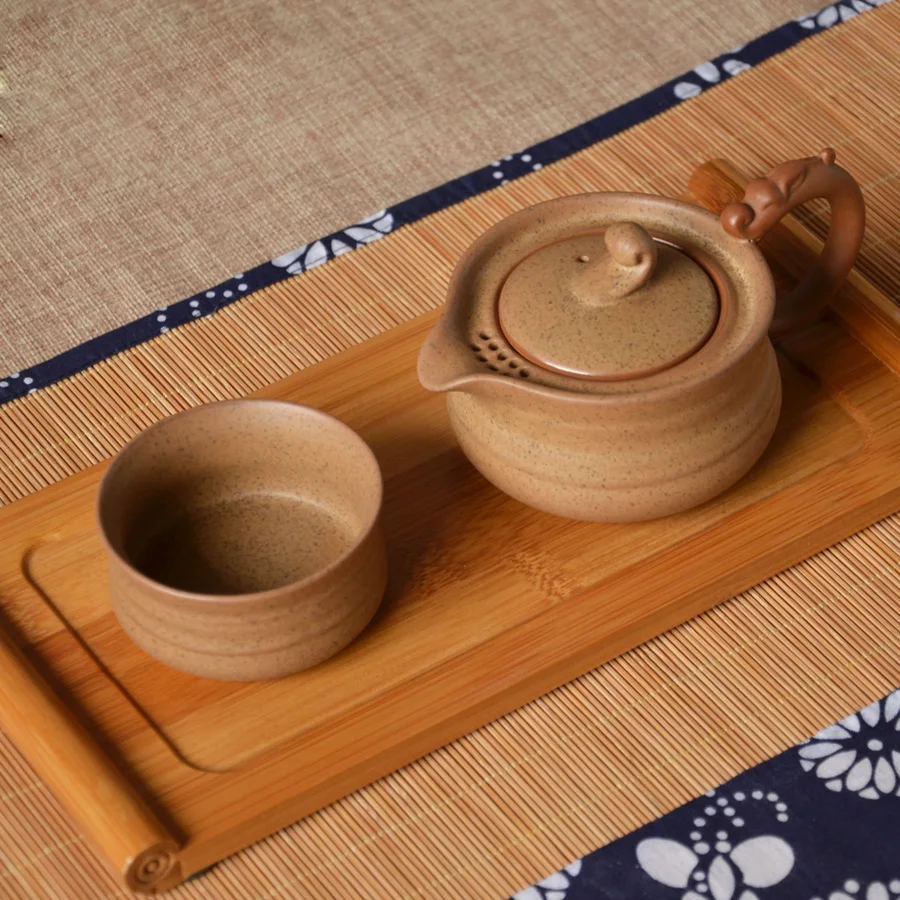 

Japanese ceramic teapot kettle gaiwan teacup porcleian portable travel tea set