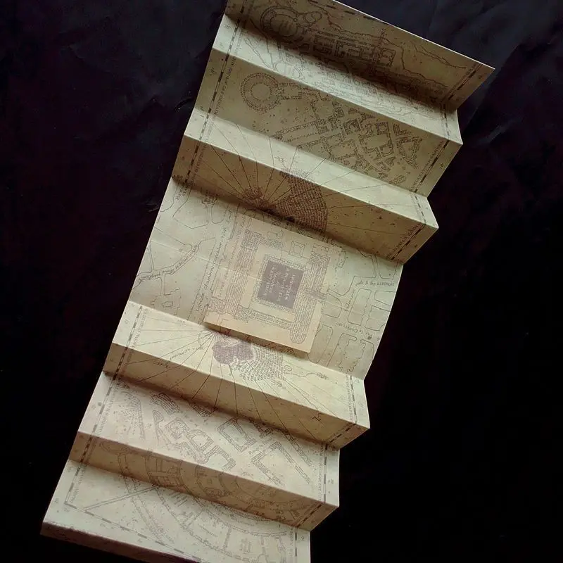 

5PCS Pack Wholesale The Marauder's Map Wizard School Tickets Hogwart Magic Colletion Cosplay Costumes Christmas Gifts