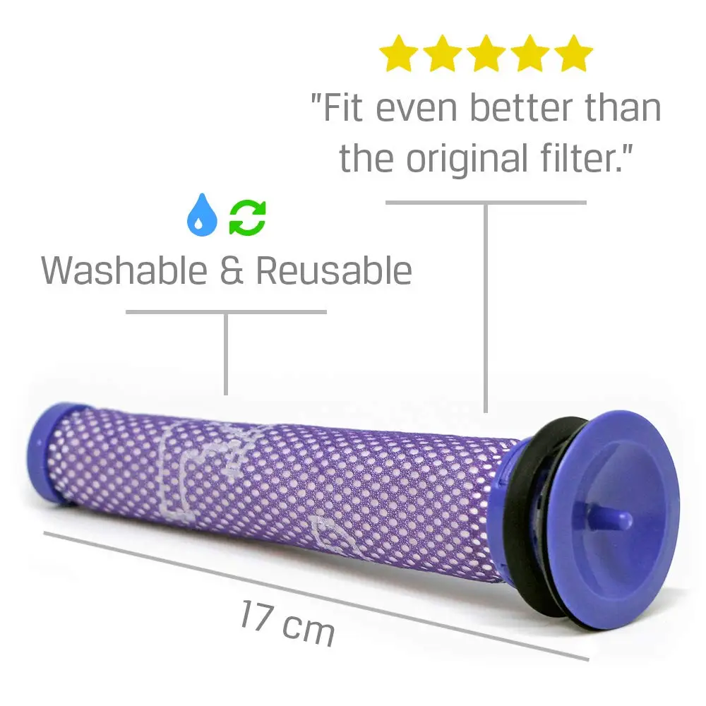 Фильтры для пылесоса dyson v6 v7 v8 dc62 DC61 DC58 DC59 DC74 часть фильтра #965661-01 Fette | Бытовая