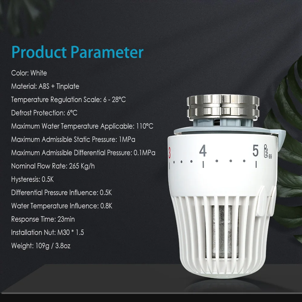 Горячее предложение! Новый термостатический клапан радиатора клапаны контроля