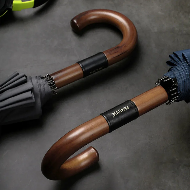Prezzo Parachase 16K Long Umbrella Men Business Giapponese Spesso Ombrello Grande Pioggia Donna Guarda Chuva Ombrelli Da Golf Grandi Antivento