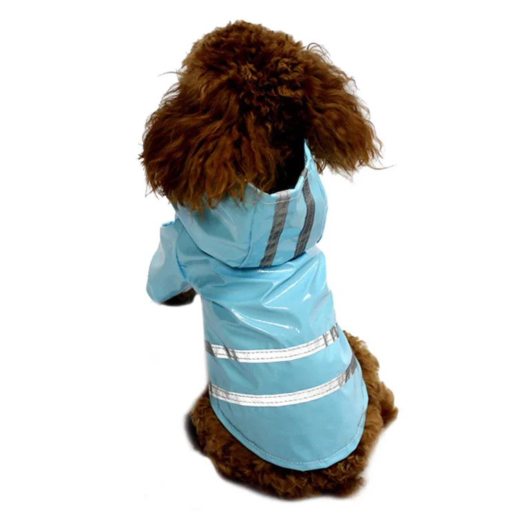 Pawstrip, 5 цветов, плащ для собак, водонепроницаемая одежда для собак, светоотражающая полоска, для щенка, толстовка, пальто для чихуахуа