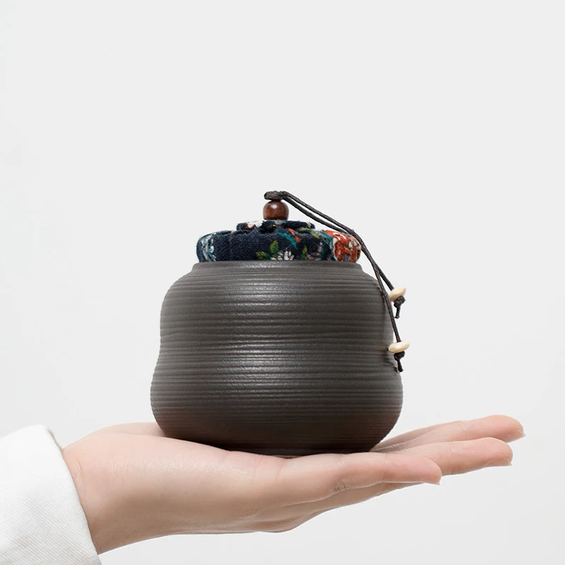 TANGPIN керамические чайные добавки черные винтажные канистры китайские кунг-фу