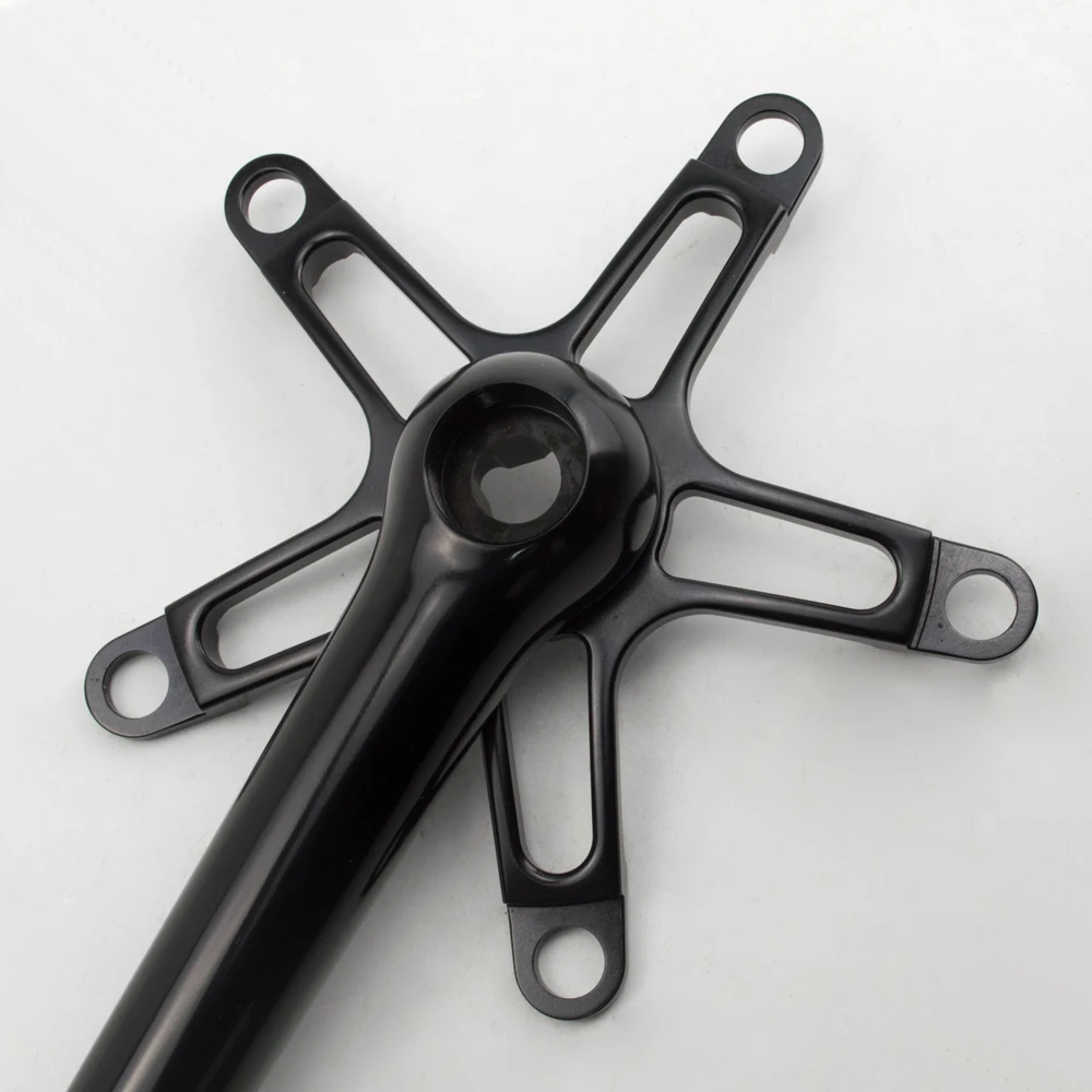 Складной Кривошип велосипеда из алюминиевого сплава с ЧПУ 170 мм квадратное