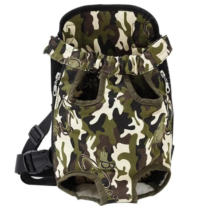 camouflage Переноска для собак, рюкзаки для кошек и щенков, сумка для переноски на переднем плече, дышащий рюкзак для путешествий, товары для собак и кошек 33 - Цвет: camouflage