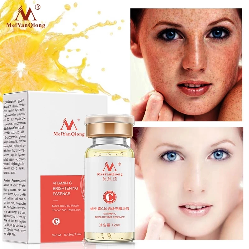 Super Skin Care Vitamin C Whitening Anti Wrinkle Facial Serum Aging Moisturzing Face VC Remove Dark Spots | Красота и здоровье