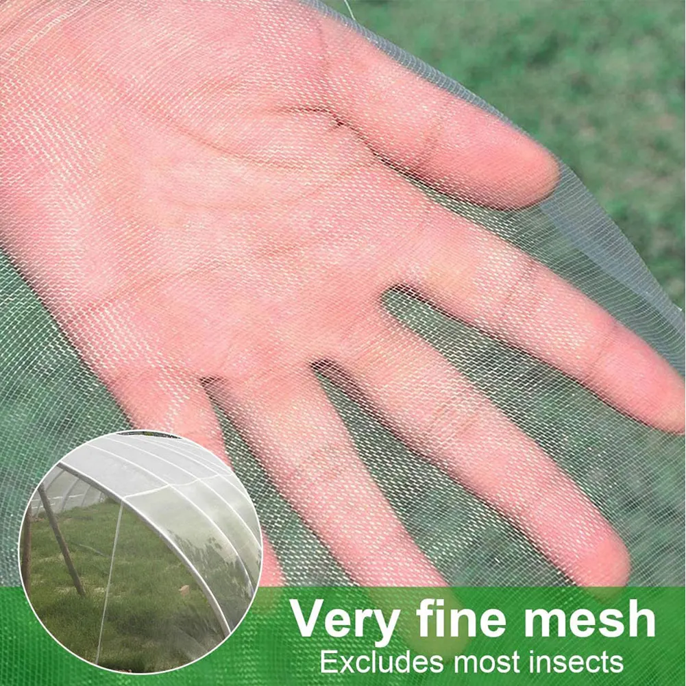

Garden Netting Bug Insect Bird Protect Net Vegetables Fruits Flowers Plant Protection Greenhouse Garden Netting Summer