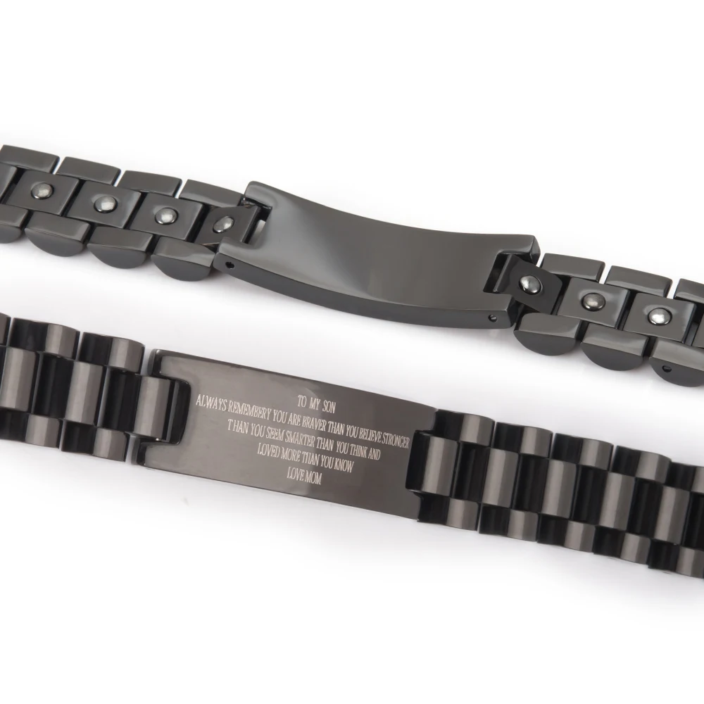 Wollet ювелирные изделия подарок для семьи сын мама папа дочка гематит ID браслет из