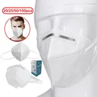 10-100 шт. FFP2 маска одобренный CE защитная маска 5 Слои 95% фильтр респиратора ffp2 маска одноразовые маски для лица, рта mascarillas
