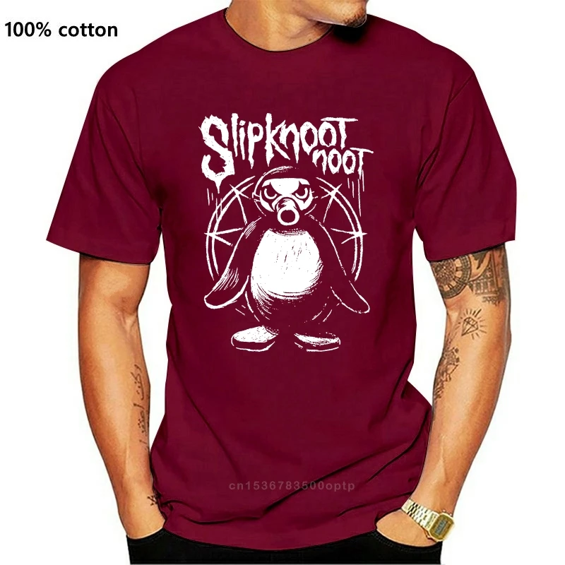 

Men t-shirt Penguins SLIPKNOOT NOOT tshirt Women t shirt