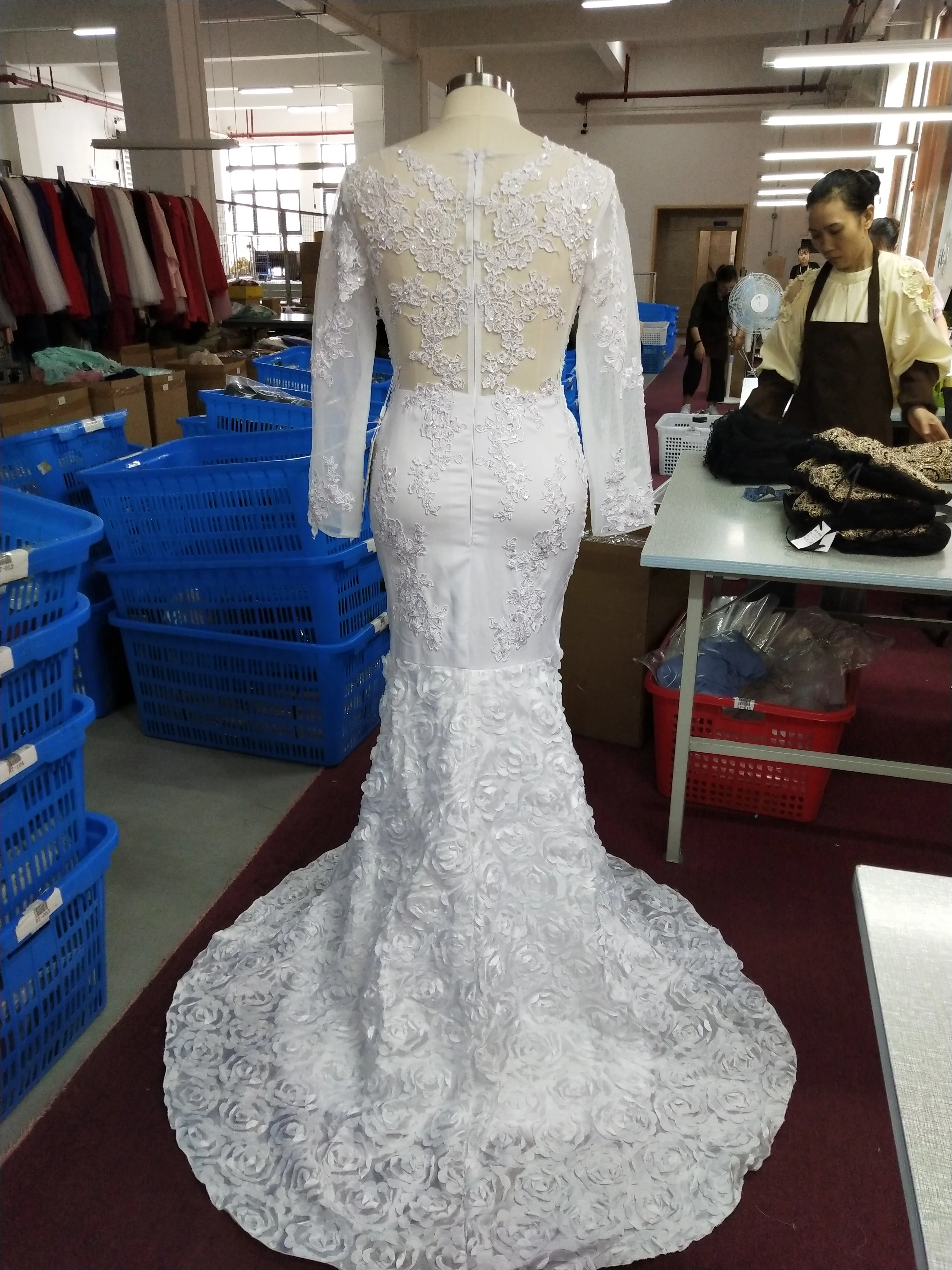 Сексуальные африканские арабские платья-русалки с V-образным вырезом зеленое