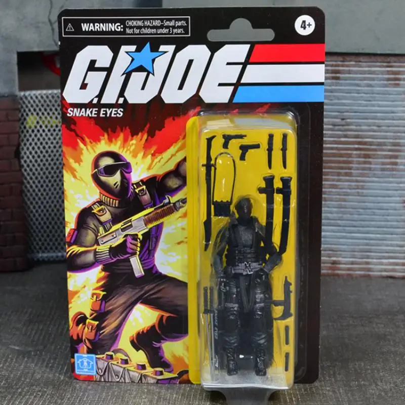 

Hasbro Special Forces G.I. Joe 3.75 Movable Redheads Stop the Roadblock Di Stro Figure Model Boy Toy Gift Movie