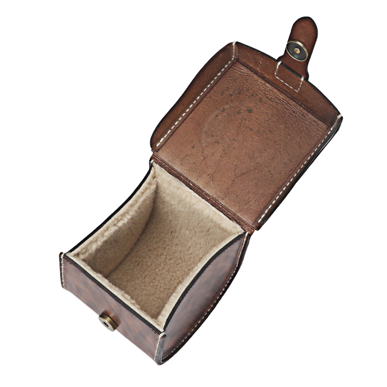 Tourbon Винтажный чехол из натуральной кожи для рыболовной катушки нахлыстом