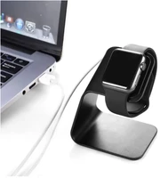 metal aluminum charging cradle stand for apple watch charger dock station charger stand holder for apple watch bracket