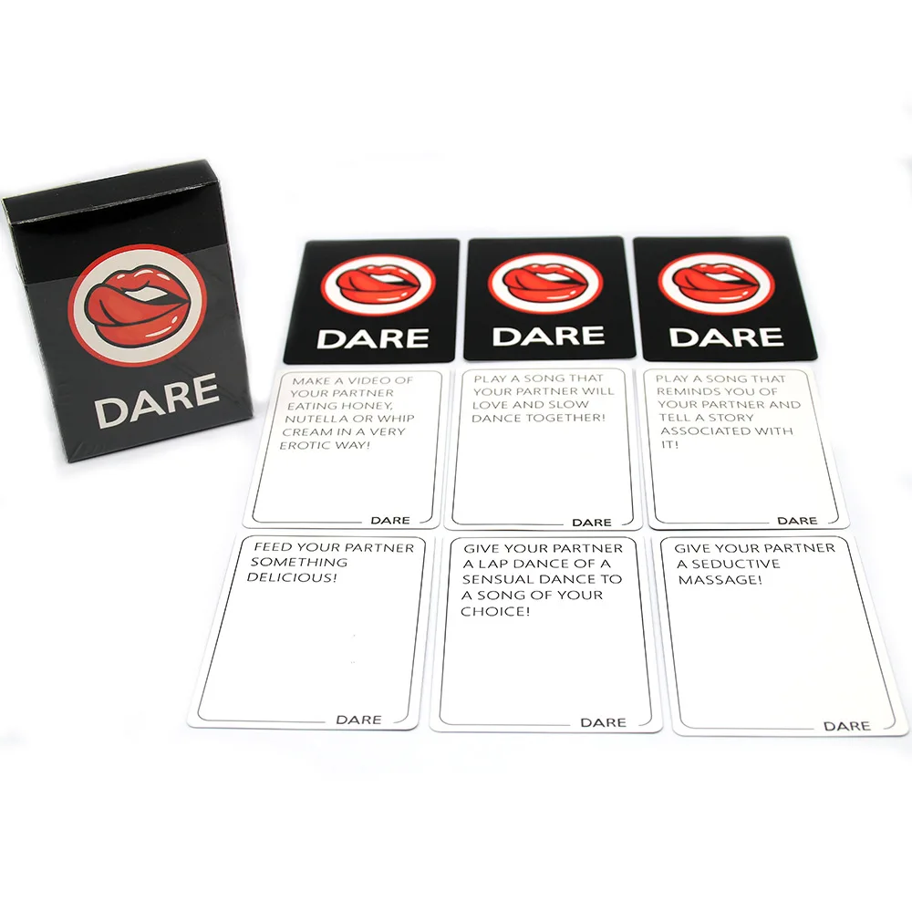 

Fun Couple Romantic Card Game Game Deck Talk Or Flirt Or Dare Cards 3 Games Cards Deck Lovely Gift For Couples