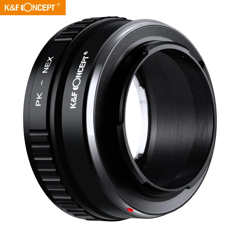 

K&F Concept Lens Mount Adapter for Pentax PK K Mount Lens to Sony NEX E-Mount Camera NEX-3 NEX-3C NEX-3N NEX-5 NEX-5C NEX-5N