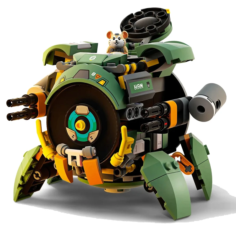 

New Video Games Bricks Wrecking Ball Compatible Lepining Overwatching 75976 Building Blocks Toys for Children Christmas gifts