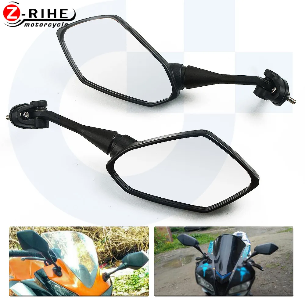 Motorcycle Bike Rearview Mirror Side Black For Suzuki GSXR GSX-R 750 1000 K1 K3 K4 K5 K6 K7 K8 K9 GSX bandit 1200 SV 650 | Автомобили и
