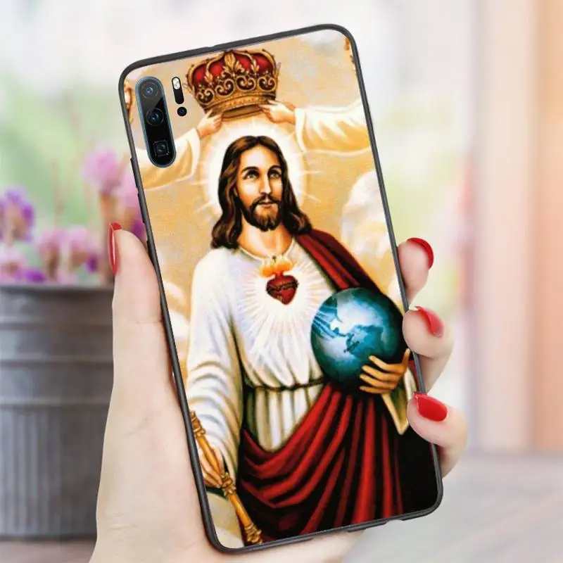 

Faith Christian Religious Jesus Phone Case For Huawei honor Mate P 10 20 30 40 i 9 8 pro x Lite smart 2019 nova 5t