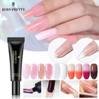 Акриловый Удлинительный УФ-гель для ногтей BORN PRETTY, прозрачный УФ светодиодный Гель-лак для быстрого наращивания ногтей, 20 мл