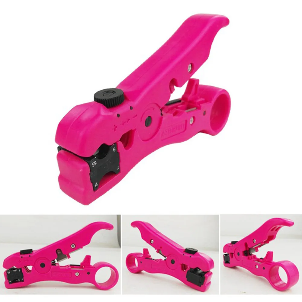 1pc Coaxial Cable Stripper MultiFunction Cutter Tool Rotary Coax for RG6 RG59 RG7 RG11TV Satellite Crimping Pliers | Инструменты