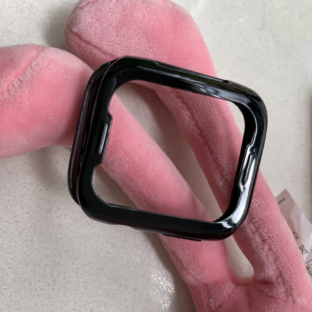 Ультра тонкий мягкий силиконовый чехол для Apple Watch iWatch серии 4 5 TPU защита рамки 40 мм