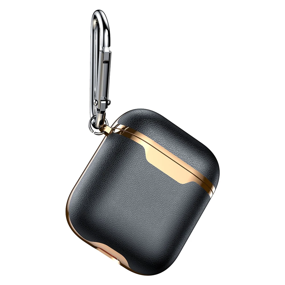 Роскошный чехол из искусственной кожи для Apple AirPods Pro 3 2 наушников защитный -