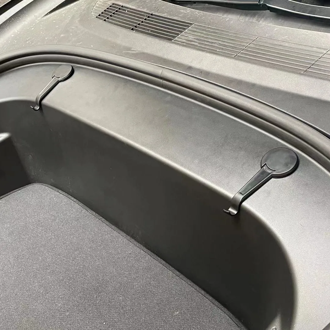 Пара пластиковых крючков для Tesla Model 3 2021 крюк багажника переднего моторного
