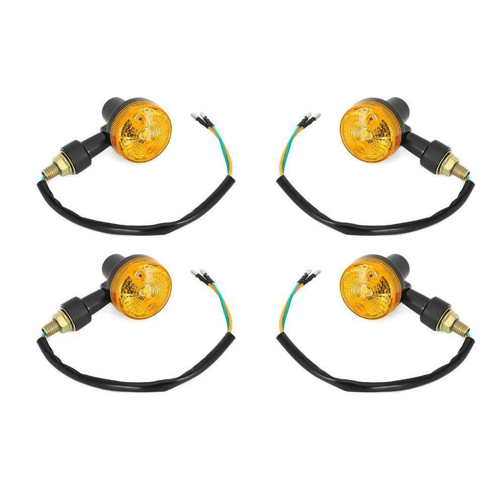 

4pcs/kit Turn Signals Lights 6V Accessories Indicator Motorcycle Parts