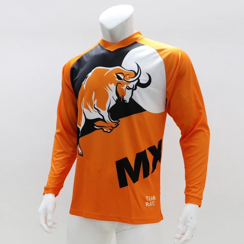 Футболка мужская для мотокросса тенниска с длинным рукавом майка горного