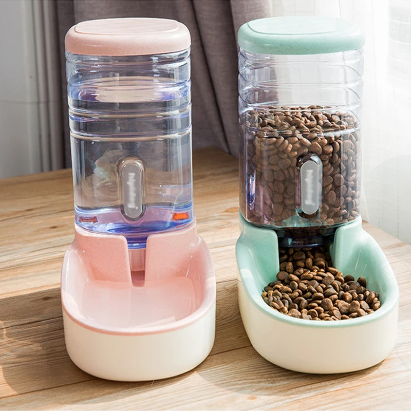 

Cat Feeding Bowls for Dog Automatic Feeders Dog Water Dispenser Fountain Bottle For Cat Bowl Feeding And Drinking