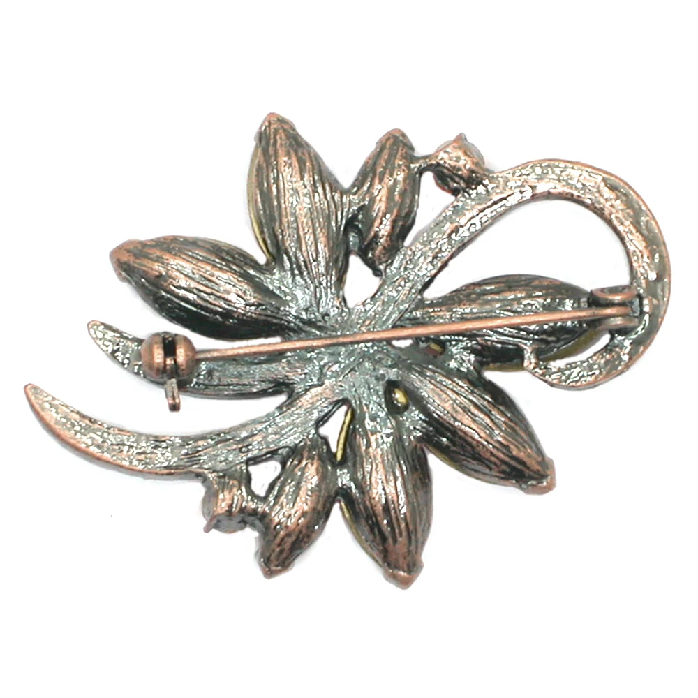 Маркиза стразы броши в виде цветов подарок на Новый год Свадебные Вечерние туфли