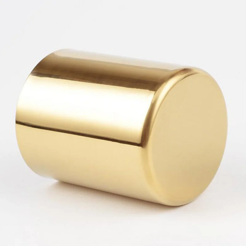 Золотая ваза для цветов Настольная подставка ручек контейнер хранения дома