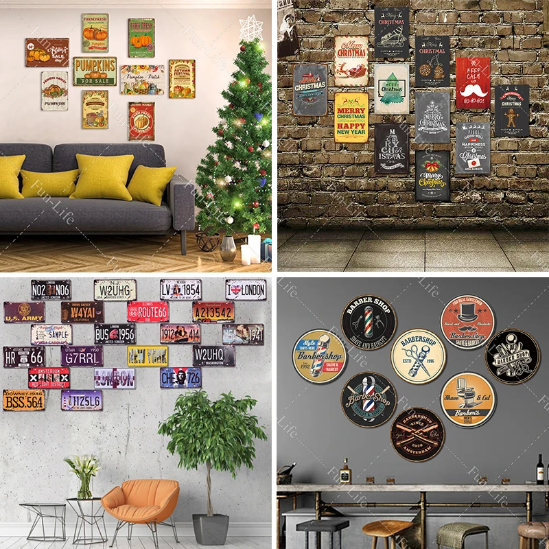 Ретро металлическая Жесть по индивидуальному заказу из металла плакат пластина