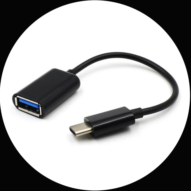 

USB-C 3.1 Type C Male to USB 2.0 Female OTG Cable Adater Adaptat for Asus ZenFone 3 Zoom ZE553KL , ZenFone AR ZS571KL Converter