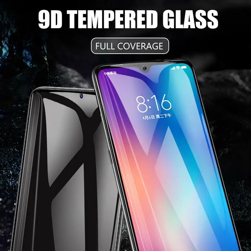 Закаленное стекло 9D для Xiaomi Mi 9 SE A3 lite CC9 9T Redmi K20 note8 Pro Note 8 7 6 пленка защиты экрана от