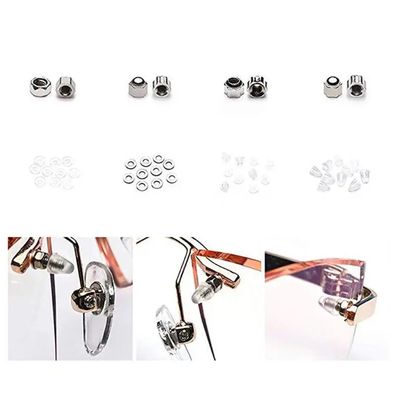 Набор для ремонта очков винты гайки колодки набор инструментов X7YA - купить по