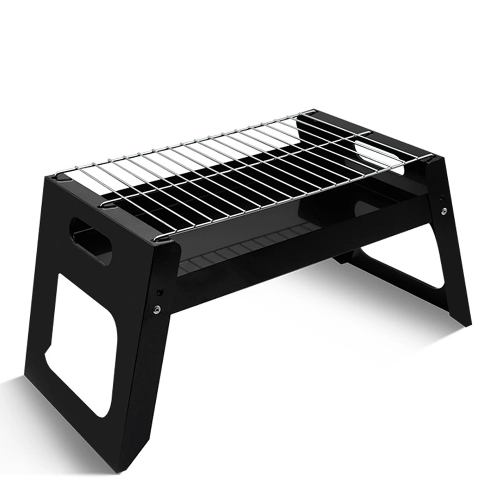 

Outdoor BBQ Grills Patio Stove Barbecue Charcoal Grill Portable Stainless Steel Folding Barbecue Rack Picnic Accessories Tool