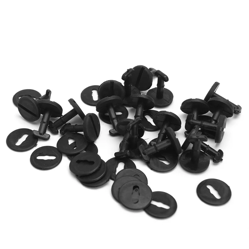 

20x Floor Carpet Mat Clips Twist Lock with Washers for bmw E36 E46 N84F